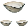 image:imageSignature Design by Ashley Solariston Contemporary Novelty IndoorOutdoor Glass Bowl Light Brown amp Gray