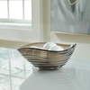 image:imageSignature Design by Ashley Solariston Contemporary Novelty IndoorOutdoor Glass Bowl Light Brown amp Gray