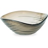 image:imageSignature Design by Ashley Solariston Contemporary Novelty IndoorOutdoor Glass Bowl Light Brown amp Gray