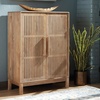 image:imageSignature Design by Ashley Solid Mango amp Engineered Wood Bar Cabinet