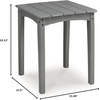 image:imageSignature Design by Ashley Square Outdoor End Table Gray
