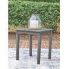 image:imageSignature Design by Ashley Square Outdoor End Table Gray