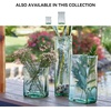 image:imageSignature Design by Ashley Taylow Casual IndoorOutdoor Watertight Glass Vase with Wide Mouth Set of 3 Light GreenLight Green