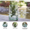 image:imageSignature Design by Ashley Taylow Casual IndoorOutdoor Watertight Glass Vase with Wide Mouth Set of 3 Light GreenLight Green