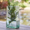 image:imageSignature Design by Ashley Taylow Casual IndoorOutdoor Watertight Glass Vase with Wide Mouth Set of 3 Light GreenLight Green