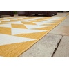 image:imageSignature Design by Ashley Thomley Casual IndoorOutdoor Geometric 5 x 7 Rug with Non Slip Backing Yellow amp White79 x 911 Rectangular