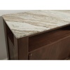 image:imageSignature Design by Ashley Tobinville Contemporary 4Door Accent Cabinet with Fixed Shelves Dark Brown