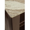 image:imageSignature Design by Ashley Tobinville Contemporary 4Door Accent Cabinet with Fixed Shelves Dark Brown