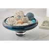 image:imageSignature Design by Ashley Vallborough Contemporary Round IndoorOutdoor Glass Bowl Blue