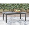 image:imageSignature Design by Ashley Weather Resistant Outdoor Coffee Table Gray