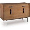 image:imageSignature Design by Ashley Wood Accent Cabinet with Doors Juddins