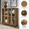 image:imageSignature Design by Ashley Wrenridge Casual Accent Cabinet with AntiTipping and Adjustable Shelf Light Brown