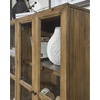 image:imageSignature Design by Ashley Wrenridge Casual Accent Cabinet with AntiTipping and Adjustable Shelf Light Brown