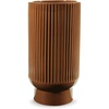 image:imageSignature Design by Ashley 12Inch Tall Ceramic Flower Vase Burnt Umber12