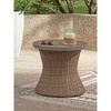 image:imageSignature Design by Ashley 1Piece Outdoor End Table with Umbrella Hole
