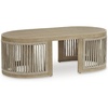 image:imageSignature Design by Ashley 1Piece Outdoor Wood Coffee Table 47 in