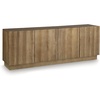 image:imageSignature Design by Ashley 4Door Accent Cabinet Solid Mango Wood