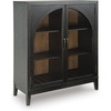 image:imageSignature Design by Ashley Accent Liquor Bar Cabinet Black Armenleigh