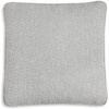 image:imageSignature Design by Ashley Aidton NextGen Nuvella Casual IndoorOutdoor 22x22 Inches Pillow with Zipper Closure Light Gray