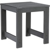 image:imageSignature Design by Ashley Amora Outdoor HDPE Patio End Table Charcoal GrayEnd Table