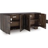 image:imageSignature Design by Ashley Cato Accent Cabinet Dark Brown