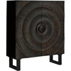 image:imageSignature Design by Ashley Fosterman Tall Sunburst Accent Cabinet Black
