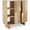 image:imageSignature Design by Ashley Kierwell Farmhouse 2Door Accent Cabinet with Adjustable Shelves Beige