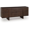 image:imageSignature Design by Ashley Kydler Modern 2Drawer Accent Cabinet with Shelf Dark Brown