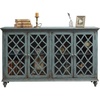 image:imageSignature Design by Ashley Mirimyn 4Door Accent Cabinet Antique TealBlue