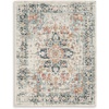 image:imageSignature Design by Ashley Outdoor Rug Blue and Orange Medallion 5 x 7