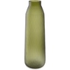 image:imageSignature Design by Ashley Scottyard Vase Olive Green Carved Glass Vase for IndoorOutdoor Styling Watertight Accent for Fresh Florals and Greenery 55 W x 55 D x 1725 HLight Green