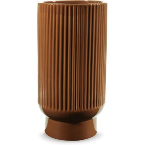 image:imageSignature Design by Ashley 12Inch Tall Ceramic Flower Vase Burnt Umber12