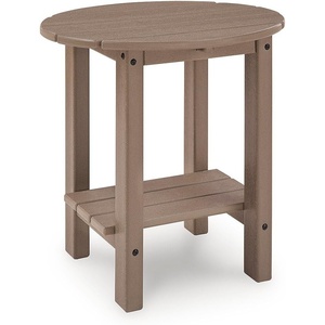 image:imageSignature Design by Ashley 2Tier HDPE Outdoor End Table Driftwood