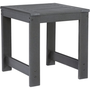 image:imageSignature Design by Ashley Amora Outdoor HDPE Patio End Table Charcoal GrayEnd Table