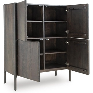 image:imageSignature Design by Ashley Fully Assembled Accent Cabinet Espresso
