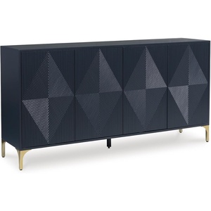 image:imageSignature Design by Ashley Loirwick Accent Cabinet Sideboard Dark Blue