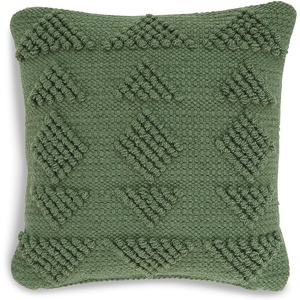 image:imageSignature Design by Ashley Rustingmere Casual Square IndoorOutdoor Pillow with Geometric Design 16 x 16 GreenGreen