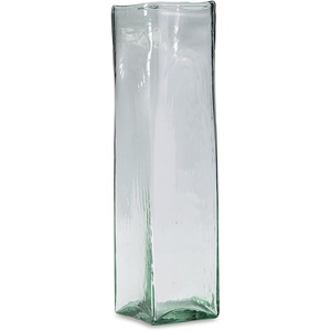 image:imageSignature Design by Ashley Taylow Casual IndoorOutdoor Watertight Glass Vase with Wide Mouth Set of 3 Light GreenLight Green
