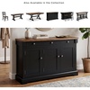 image:imageSignature Design by Ashley 1Pc Sideboard Buffet Cabinet 60 in Dark BrownBlack  Light Brown