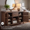 image:imageSignature Design by Ashley 1Pc Sideboard Buffet Cabinet 60 in Dark BrownBrown