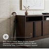 image:imageSignature Design by Ashley 1Pc Sideboard Buffet Cabinet 60 in Dark BrownDark Brown