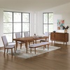 image:imageSignature Design by Ashley 1Piece Dining Server Buffet Cabinet Brown
