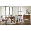image:imageSignature Design by Ashley 1Piece Dining Server Buffet Cabinet Brown
