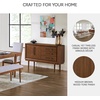 image:imageSignature Design by Ashley 1Piece Dining Server Buffet Cabinet Brown