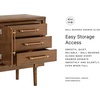 image:imageSignature Design by Ashley 1Piece Dining Server Buffet Cabinet Brown