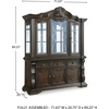 image:imageSignature Design by Ashley 2Piece Dining Buffet and Hutch China CabinetDining Buffet and Hutch
