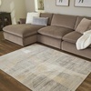 image:imageSignature Design by Ashley 5x7 Area Rug Modern Abstract Linen and Gray8x10