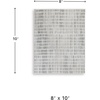 image:imageSignature Design by Ashley 5x7 Area Rug Striped Ivory and Black711 x 911 Rectangular
