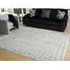 image:imageSignature Design by Ashley 5x7 Area Rug Striped Ivory and Black711 x 911 Rectangular