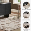 image:imageSignature Design by Ashley Area Rug 8x10 Geometric BeigeBrown51 x 611 Rectangular